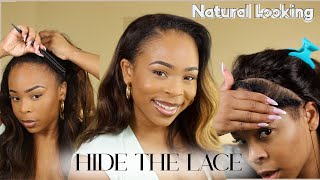 A Lace Wig Without The Lace ??  | Hide The Lace | Wowafrican
