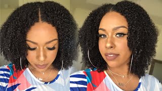Crazy Natural & Flawless Curls! | Melissa Kinky Curly Lace Front Wig | Curls Curls