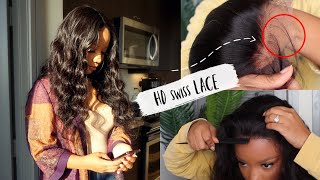 Hd Transparent Swiss Lace Wig Install |  No Work Needed | Aliexpress Yeahwigs