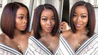 No Work Needed 100% Glueless Lace Front Wig Install  No Glue, No Gel, No Spray Ft Myfirstwig