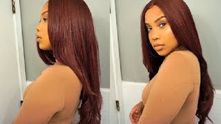 Burgundy Lace Front Wig For $33?! Here For It! | Blackhairspray.Com