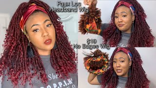 Vlog | Must Have Amazon Headband Wig Haul + Cheap Synthetic Lace Front Wigs Show & Tell