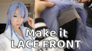 How To Turn Any Wig Into A Lace Front Wig | Quick Tutorial