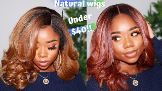 $40 Natural Wigs ! | Outre Nessha Lace Wigs Great For Beginners! | Chev B