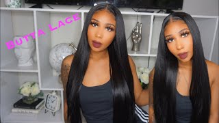 $45 For This New Sensationnel Butta Lace Wig “Butta Straight 32” | Trendy Kay