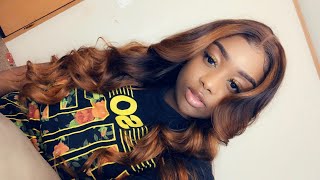 How To Style/Curl Your Lace Frontal Wig/My Signature Curls