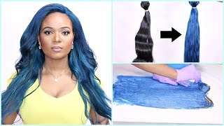Bleaching, Coloring & Making A Wig : How To Customize Lace Frontal Wigs
