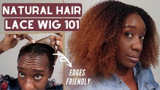 Lace Wig Install For Beginners (No Glue) + Tips To Secure The Wig & Save Your Edges