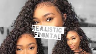 Realistic Lace Frontal Installation (No Tape, No Glue, Or Gel)   | Westkisshair