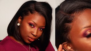 Laidddt!! Affordable Lace Front Wig! Ft Namoya Hair Review | Start To Finish Install