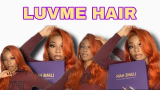 Ginger Orange Frontal Wig Install Ft Luvme Hair *Honest Hair Review*