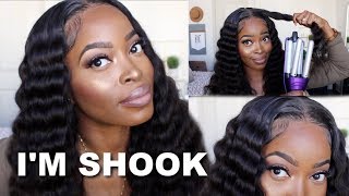 Is Unice Hair Worth The Hype? Lace Frontal Wig Install/Trying A New Wave Former From Amazon