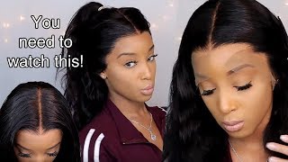 What Lace? Easy Lace Front Wig Melt!No Baby Hair| Hairvivi