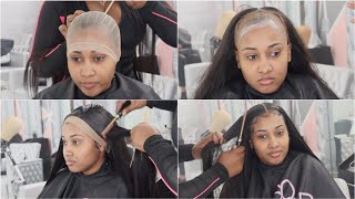 Client Series: Step By Step 13X6 Lacefront Wig Install | Lwigs