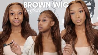 Detailed Wig Install On Gorg Brown Wig | Omgherhair