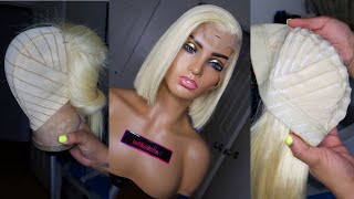 613 Frontal Wig Using A Sewing Machine - Sewing Details + Tips & Tricks - Laedollscollection