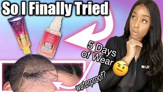 So I Tried The Esha Lace Wig Glue For 5 Days! | Here’S What Happened! #Keepingitreal