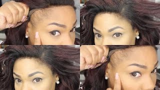 How To Make Your Lace Frontal Look Natural | No Edges | No Glue | Lace Frontal Wig