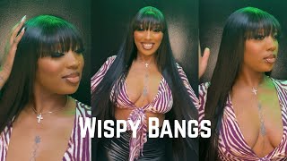 Fringe Bangs  | Lace Wig Instal | Yolissa Hair |