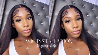 Answering Questions While Installing This 28” Lace Front Wig!