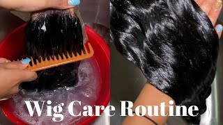 How To Wash & Maintain Your Wigs | Lace Front| Human Hair!!