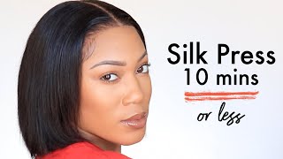 Natural Hair Silk Press Instantly | Best Lace Wigs