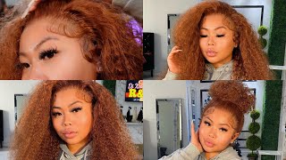 Ginger Hair Color | Watch Me Color + Install This Lace Front Wig | Ft. Incolorwig | Nessa