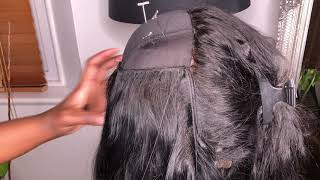 How To Make And Style 13X6 Frontal Wig Part1