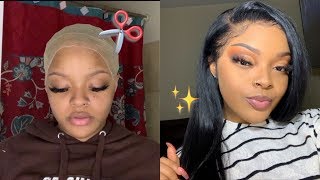 How I Slay My Lace Frontal Wigs | Using Bald Cap Method | Very Detailed Tutorial | Sam Iam