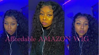 Best Affordable Amazon 26 Inch Black Deep Wave Wig Under $200 | Ft. Raleek Hair