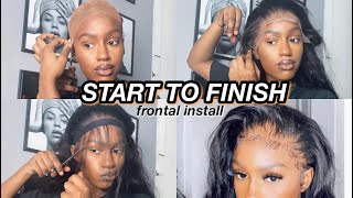 How To Install A Lace Frontal Wig Ft. Isee Hair