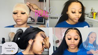 Easy Melted Frontal Wig Install!! Detailed/ Tips & Tricks For Beginners!