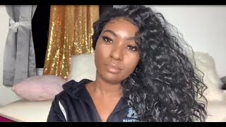 Review: Lovigs Hair  Long Loose Curly Lace Front Wigs With Baby Hair