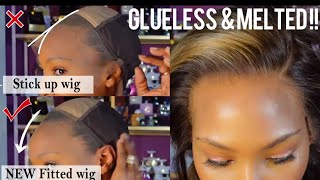 New* Fitted Glueless Wig | Just Cut Lace & Go | Real Deal For Beginner