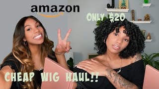 Trying Cheap Amazon Wigs $20 & Under