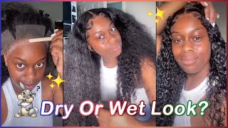 Most Realistic Hd Lace!! She Reviews Our Curly Lace Front Wig Prepluck Hairline #Ulahair