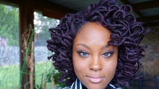 Zury Sis Lace Front Wig Faux Loc Bella | @Meekfro | Review (Music By @Iamvickiimonroe)