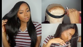 Glueless Frontal Wig: Plucking, Bleaching, Elastic Band, Melting, Install | Notfactorymade.Com