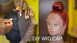 Diy: Lace Front Wig Cap For Crochet Braids Wig | Vivian Beauty And Style