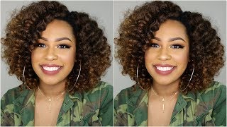 Zury Sis Naturali Star V Synthetic Hair Lace Front Wig - Nat V Lace Gogo Curl