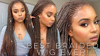 Best Braided Lace Frontal Wig Ever! Its Looks So Natural! | Wine N Wigs Wednesday | Alwaysameera