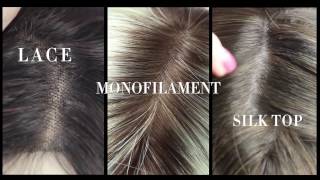 3 Types Of Hand Knotted Cap Construction || Lace Vs Monofilament Vs Silk Top