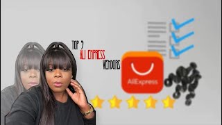 My 2022 Top 5 Aliexpress Vendors ||Great Vendors For Your Wig Business