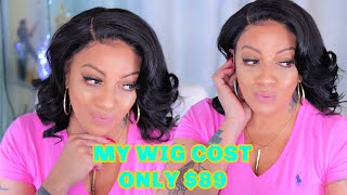 My Lace Front Wig Cost Only $89 Girl #Amazon #Aliexpress Ft #Vshowhair #Muffinismylovers