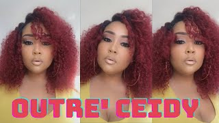 Big Sexy Hair  | New Wig Alert | Outre' Melted Hairline Ceidy Wig