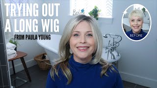 Trying Out A Long Heidi Lace Front Wig (Paula Young - Vanilla Swirl)