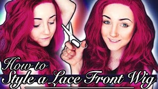 How To Wear & Style A Lace Front Wig | Easy Tutorial For Beginners