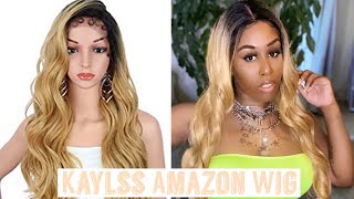 Testing Cheap Blonde Amazon Wig (Wow Under $50) | Featuring Kaylss Wigs