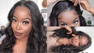 Watch Me Slay This Wig: Seamless Middle Part Lace Frontal Install Ft Tinashe Hair
