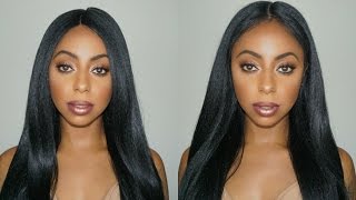 How To Make A Lace Front Wig Look Natural! || Jessica Pettway